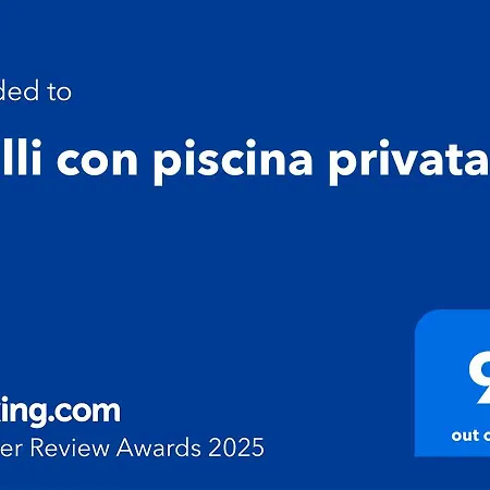 Trulli Con Piscina Privata לוקורוטונדו