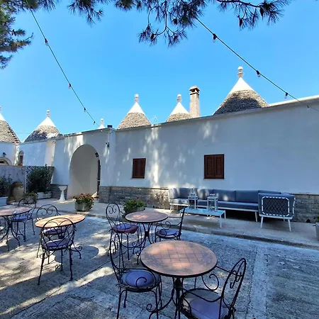 Trulli Con Piscina Privata بيت للعطل لوكوروتوندو